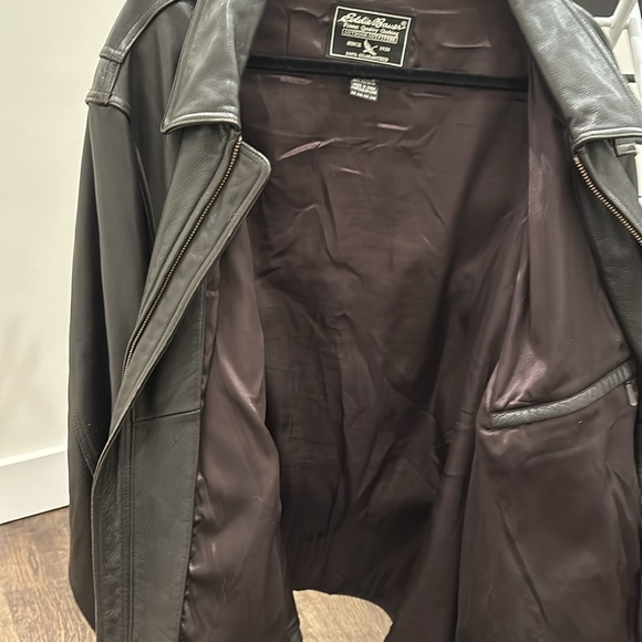 Men’s leather bomber jacket vintage in EUC! - Picture 4 of 4